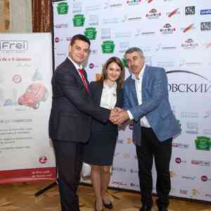 Dr. Frei - sponsor GOLD la seminar cu Evghenii Komarovskiy